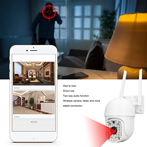 Tgoon Security Camera, Closed Loop 2 Way Audio 110‑240V 1080P Wifi Camera Ip66 Waterproof For Room(#1) #TOP1