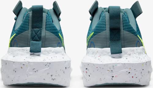 Nike mens Crater Impact Se Trainers Dj6308 Shoes, Ash Green/Volt-aviator Grey, 114