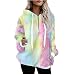 Bluelucon Damen Karierte Jacke Langarm Wintermantel Oversized Warm Coat Herbst Winter Warm Cardigan Frauen Winterjacke Lose Teddyweste Mantel Full Zip Mantel Fleecejacke kapuzenmantel