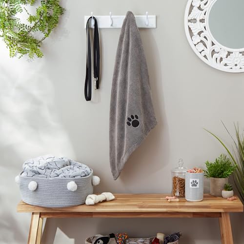 image for Bone Dry Pet Grooming Towel Collection Absorbent Microfiber X-Large, 4