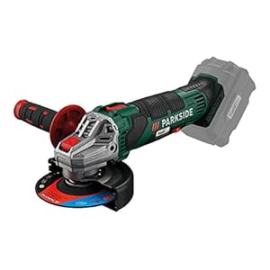 Parkside Accu-haakse slijper PWSA 20-Li C3, 20 V, kale eenheid, voor het nauwkeurig slijpen en snijden van alle materialen