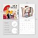 Art Deco 2026 Square Wall Calendar