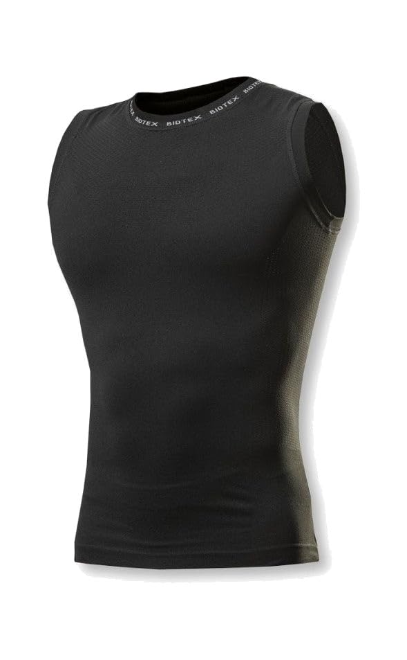 BIOTEX CAMISETA INTERIOR BIOTEX FRESH SIN MANGAS NEG XS/S, solución de artículo moderno para uso diario