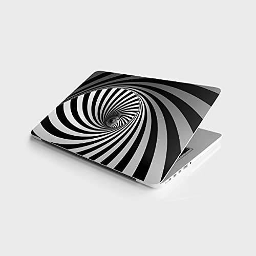 Laptop Sticker Notebook PC Kaplama Etiketi, Dönence, Siyah