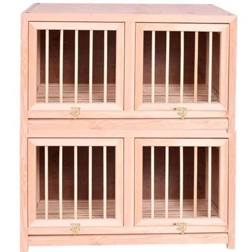 Solution de nidification durable pour volière en bois massif premium - 2