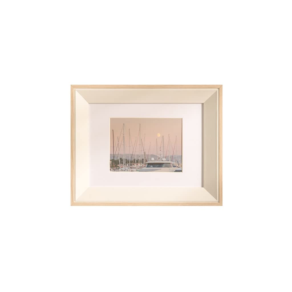 Cadre photo en bois de 10 pouces couleur beige pour réchauffer votre salon