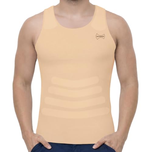 Image of dermawear Men Breezeology Zenrik Chest and Abdomen Shapewear Vest