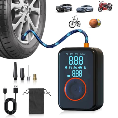 Car Tyre Inflator Pump Portable Air Compressor Tire Pump Pre