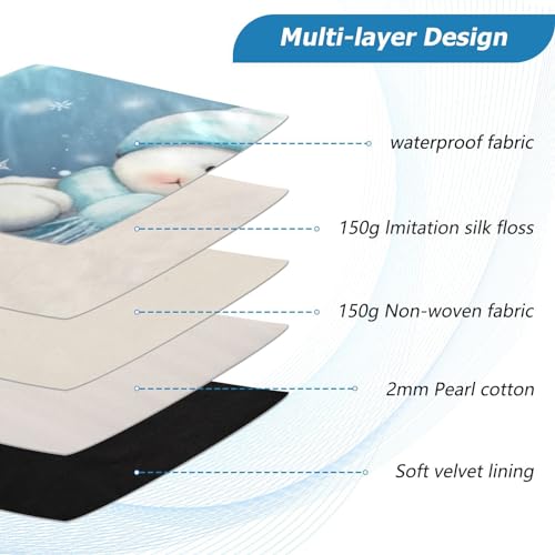 Funda para portátil 13-14 pulgadas impermeable con diseño adorable miniatura 4