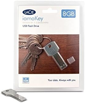 LaCie iamaKey 8 GB USB 2.0 Flash Drive 130870