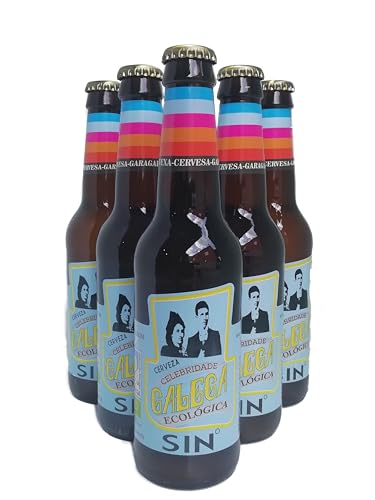 Cerveza artesana ecológica CELEBRIDADE GALEGA Sin Alcohol caja de 6 x 33cl.
