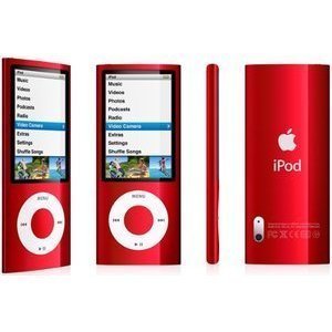 Apple iPod nano with Camera 16 GB (5'inci Nesil) – Kırmızı