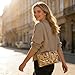 Womens Evening Bag Luxury PU Clutch Bag with Fashionable Pleated Design Handbag Stylish Evening Clutch (Gold Sparkle)