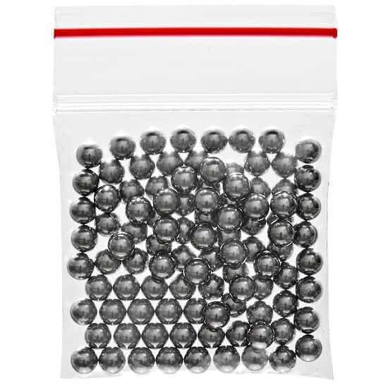Stainless Steel Beads, 5 mm; 100/PK