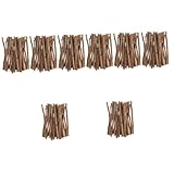 SEWOART 800 Piezas palos de boj de bricolaje bastones de madera baston madera mini registros palos de registro ramita artesanal madera a la palos de arbol de te palos de bricolaje