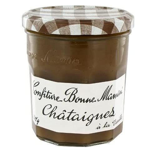 Savourez la douceur gourmande de la confiture châtaigne vanille BON. MAM., pot de 370g- Lot De 4