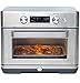 GE Digital Air Fryer Toaster Oven + Accessory Set | Convection Toaster with 8 Cook Modes | Large Capacity Oven - Fits 12&amp;quot; Pizza | Countertop Kitchen Essentials | Stainless Steel