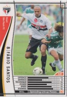 Amazon.co.jp: WCCF/07-08/サンパウロ/白/072/ファビオ・サントス