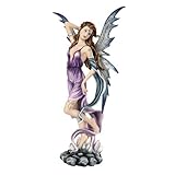 Pacific Giftware Fairyland Collection Fantasy Elemental Fairy -Wind, 12 Inches