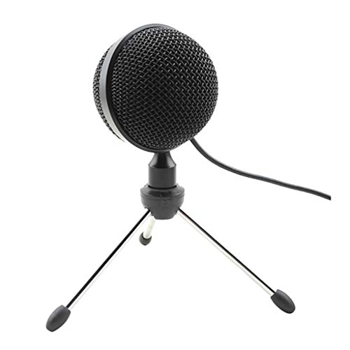 Microphone USB pour live streaming sur ordinateur portable