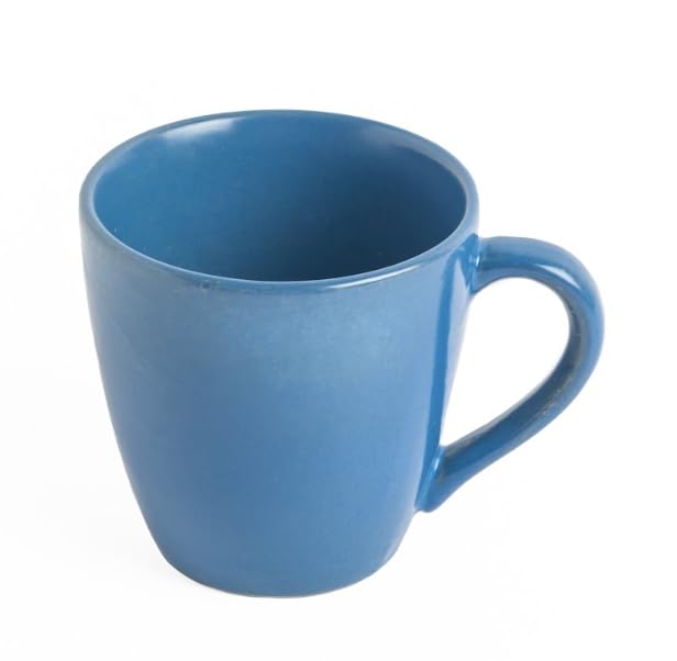 Image of Sipologie Artisan Ceramic Coffee Mug 280ml, Set of 2 - Galaxy Blue