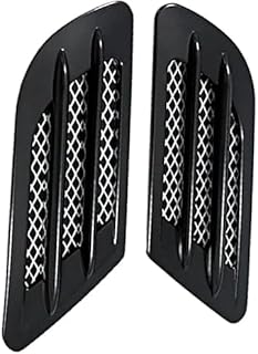 رفرف جانبي - تعديل فتحة التهوية الجانبية للسيارة من الياف الكربون - اسود من لوكي بوي