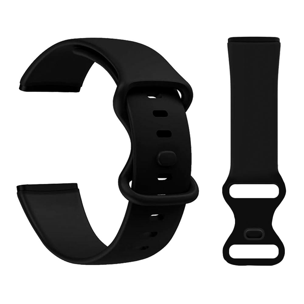 CellFAther® Silicone Strap Compatible with Fitbit Versa 3 & Versa 4, Fitbit Sense & Sense 2, Smartwatches Straps, Watch Not Included (Midnight Blue-Small) (B0D1NBDP9Z) Amazon Price History, Amazon Price Tracker