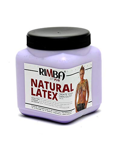 Latex líquido lila de secado elástico Play Rimba 120g para relieves y texturas FX
