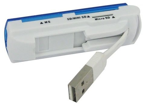 Sanoxy Usb 2.0 High-Speed Memory Card Reader Writer For Memory Cards, Sd, Sdhc, Mmc, Rsmmc #TOP4
