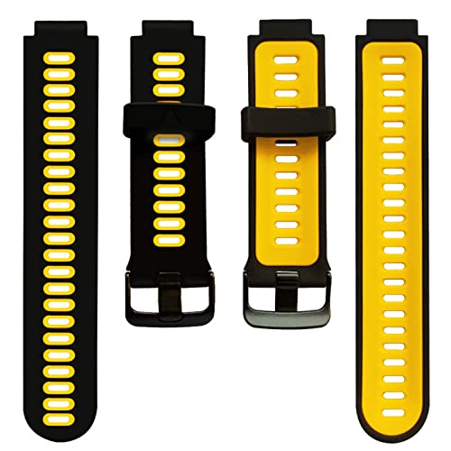 QSYJCCXD Bandas de Reloj para Forerunner 235 Correas Pulsera de Silicona Forerunner 220/230/335/620/630/735XT/235 Reemplazo de Lite