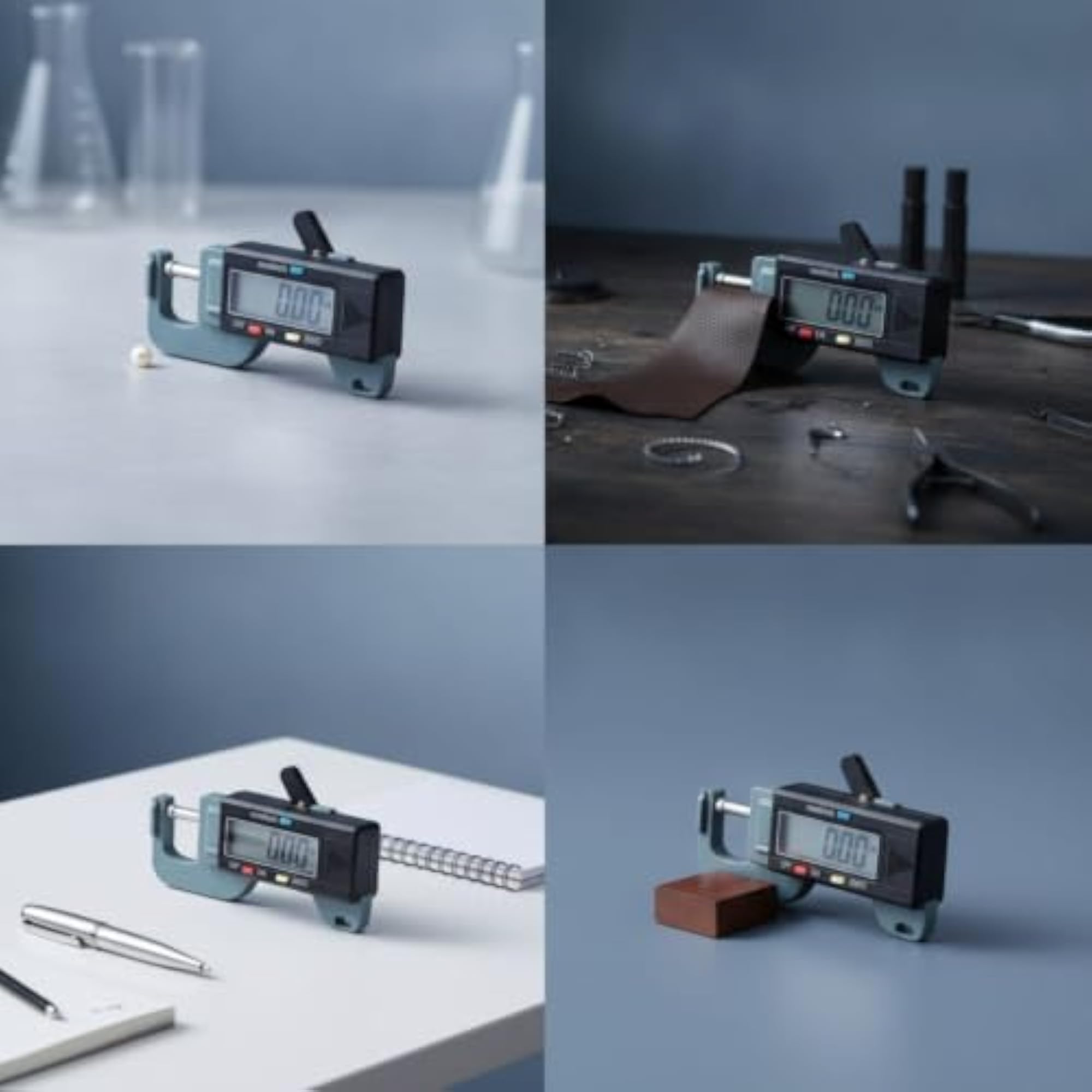 Horizontal Thickness Gauge with LCD Display