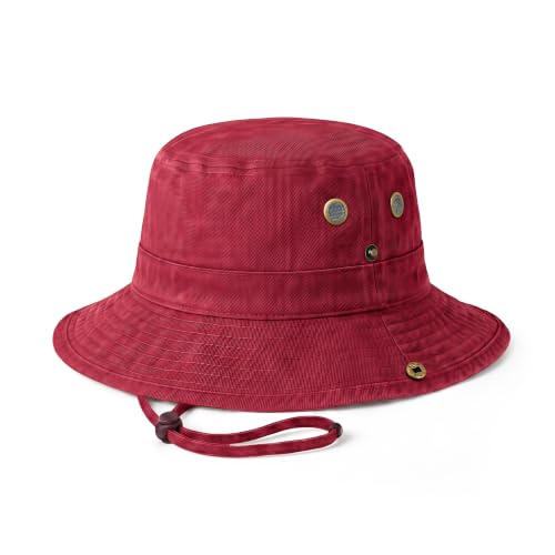 Image of Hot Summer Bucket Hat - Trendy Cotton Sun Hat for Beach, Golf, Fishing
