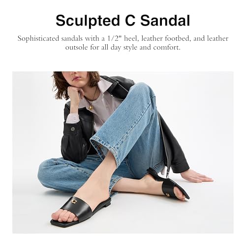 Coach Women's Sculpted C Flat Sandal2