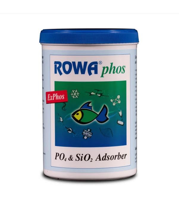 ROWA phos - L'originale, 1000 g, rimozione sicura dei fosfati da acqua dolce e di mare