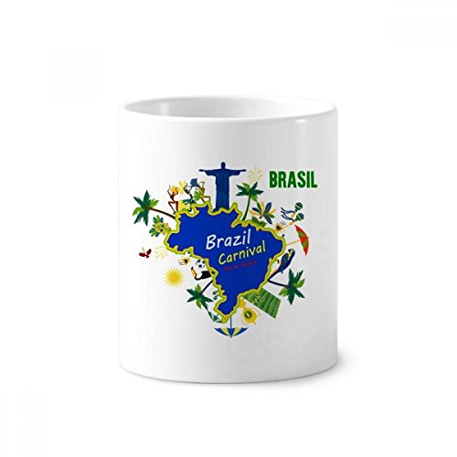 Mug Brésil Corcovado le cadeau idéal en céramique 350 ml pour les passionnés de voyage