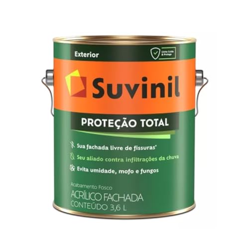 Tinta Elástica Proteção Total Fachada Branco 3,6l Suvinil