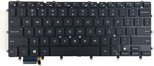Replacement Keyboard compatible with Dell inspiron 13 7347 7348 7352 7353 7359, inspiron 15 7547 7548, XPS 13-9343 9350 9360 Laptop With Backlight