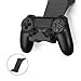 Produktbild Brainwavz PS4 Controller unter dem Schreibtisch Aufhängehalter – entworfen für Dualshock PS4 Gamepad – aufkleben, schraubenlos, Schwarz
