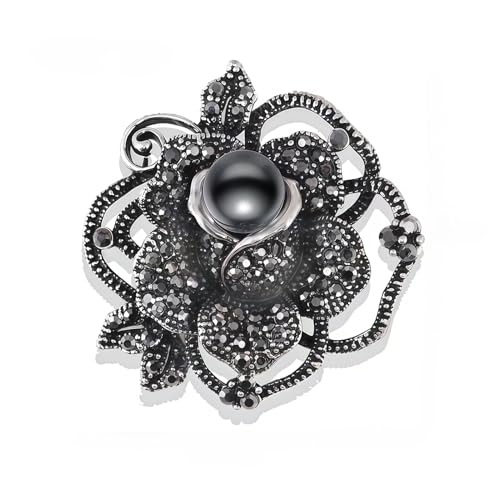 Image of Brooch Pins For Women Fashion Elegant Brooches Lapel Badges Coat Sweater Scarves Shawl Dress Accessory Wedding Party Prom Jewelry