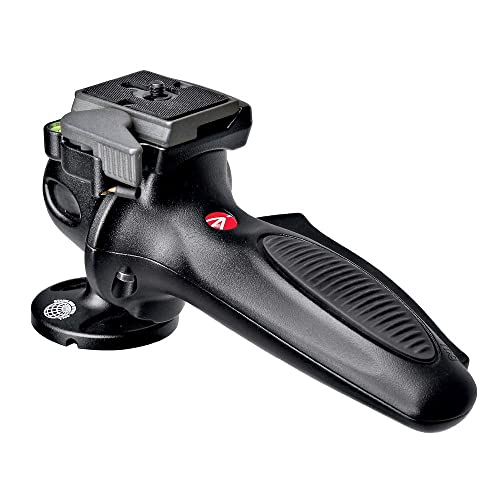 Manfrotto Nueva Rótula Tipo Joystick con Capacidad hasta 6 kg, Cabeza de Bola Ligera y compacta para Trípodes de Cámara, Equipo de Fotografía para Creación de Contenido, Vlogging, Videos