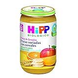 POTITO DE FRUTAS VARIADAS con cereales 190gr. BIO