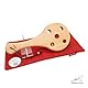 Bullseye Wooden Birch Spanking Paddle BDSM OTK Over The Knee Discipline Adult Toy Dom Sub Impact Play Pain Instrument