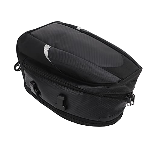 Bolsa trasera para moto expandible, capacidad de 14.5-18.5L, para la mayoría de motos y motos de terreno miniatura 3