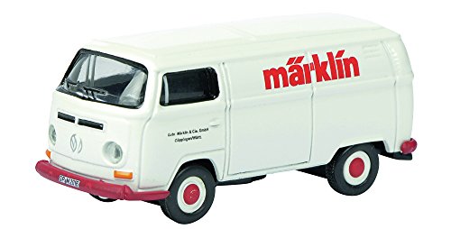 Preisvergleich Produktbild Schuco 452622700 - VW T2 Märklin Maßstab 1:87, rot / weiß