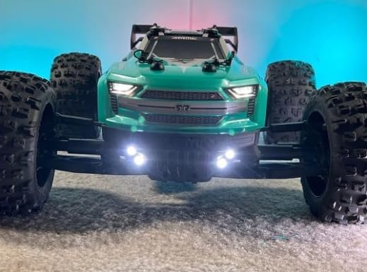 Miniatura 3 de Faros delanteros para Arrma Kraton 4s Pro Scale Look High Intensity Plug and Play