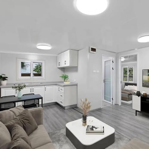 Portable Prefab Tiny Home for Sale Includes 2 Bedrooms, 1 Bathroom, and A Kitchen Inside An Expandable Container House.Tiny House To Live in For Adults Features Foldable, Modular, Prefabricated Design - Image 4