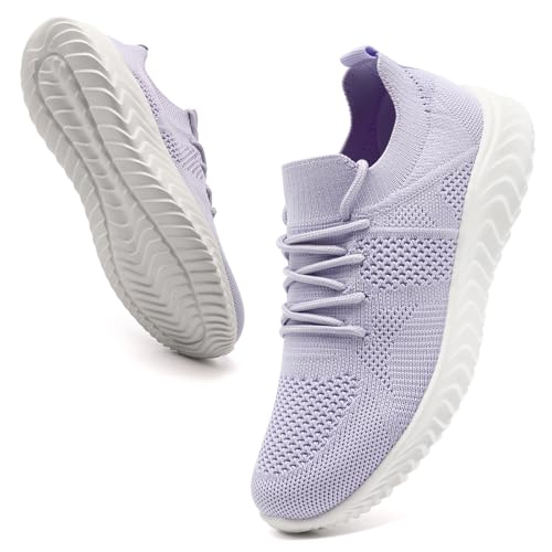 Image of Womens Shoes Running Walking Sneakers Slip On Sport Outdoor Casual Tennis Workout AthleticGym Shoes Lightweight Comfortable Fashion Fitness Shoes