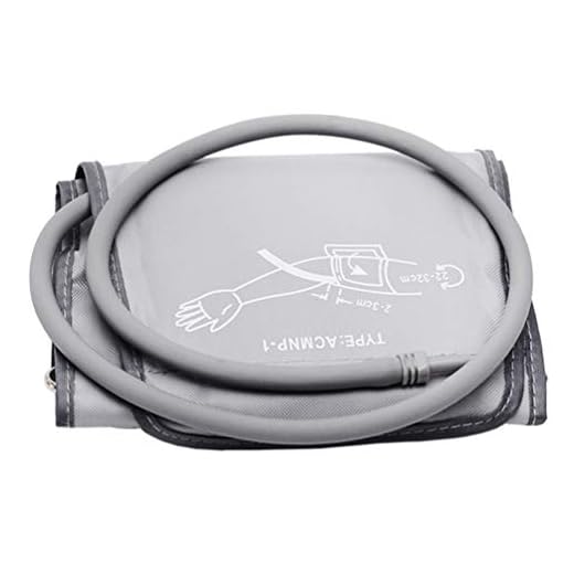EXCEART Monitor de Presión Arterial Manguito de Reemplazo Manguito de Esfigmomanómetro Manguito de Brazo Superior Accesorio para Máquina de Presión Arterial 22-32Cm