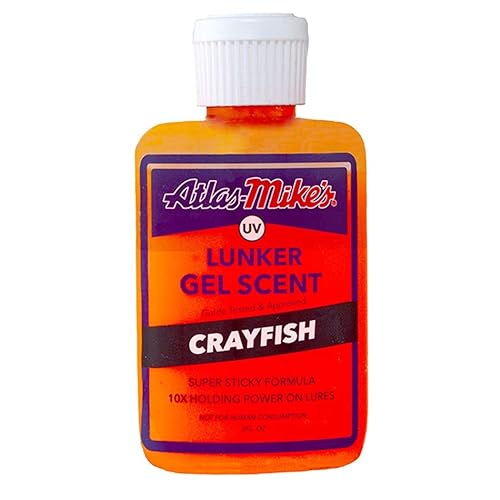 Atlas Mike's 6309 UV Gel Scent, Crayfish,2 oz.