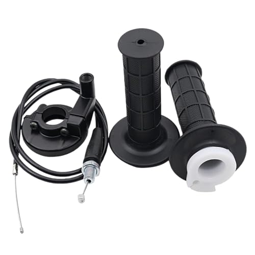 Poignées de guidon de moto et ensemble d'accélérateur universel 22mm pour moto